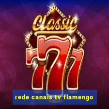 rede canais tv flamengo